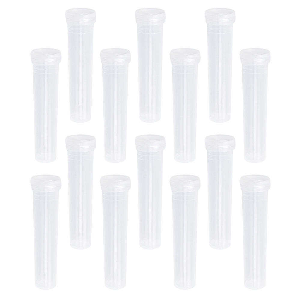 Nutrition & Fitness Class - 20 tubes transparents en plastique pour