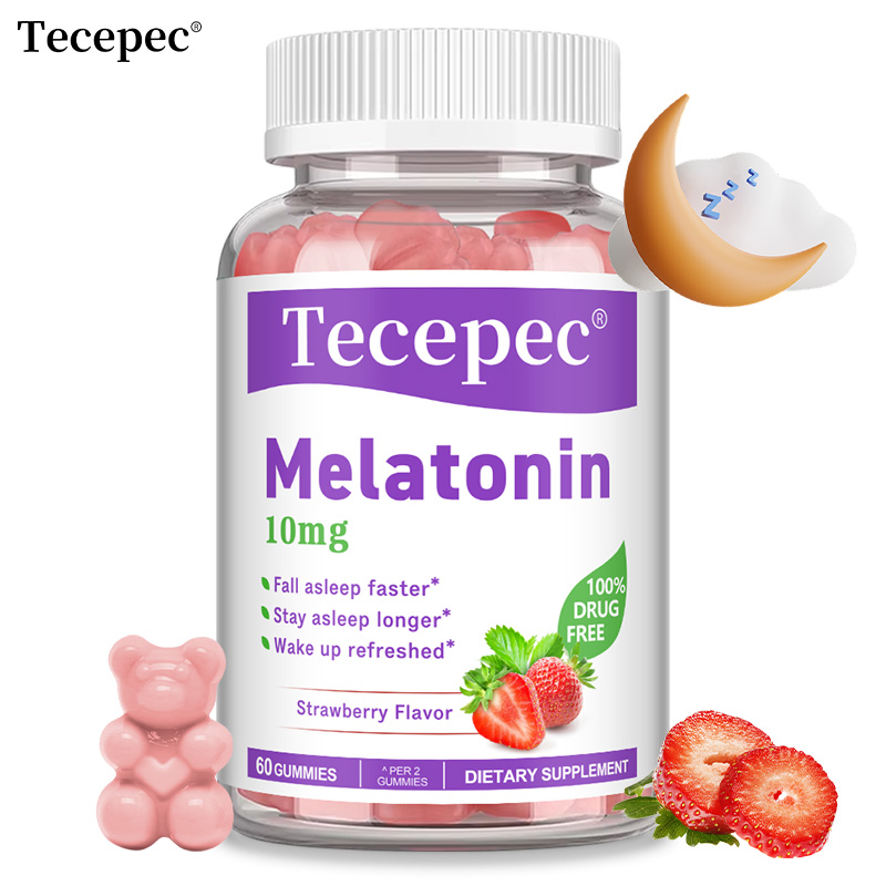 Melatonin Sleep Gummy - Les gommes de mélatonine 10 mg,