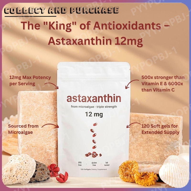 Nutrition & Fitness Class - Astaxanthine 12 mg avec source de