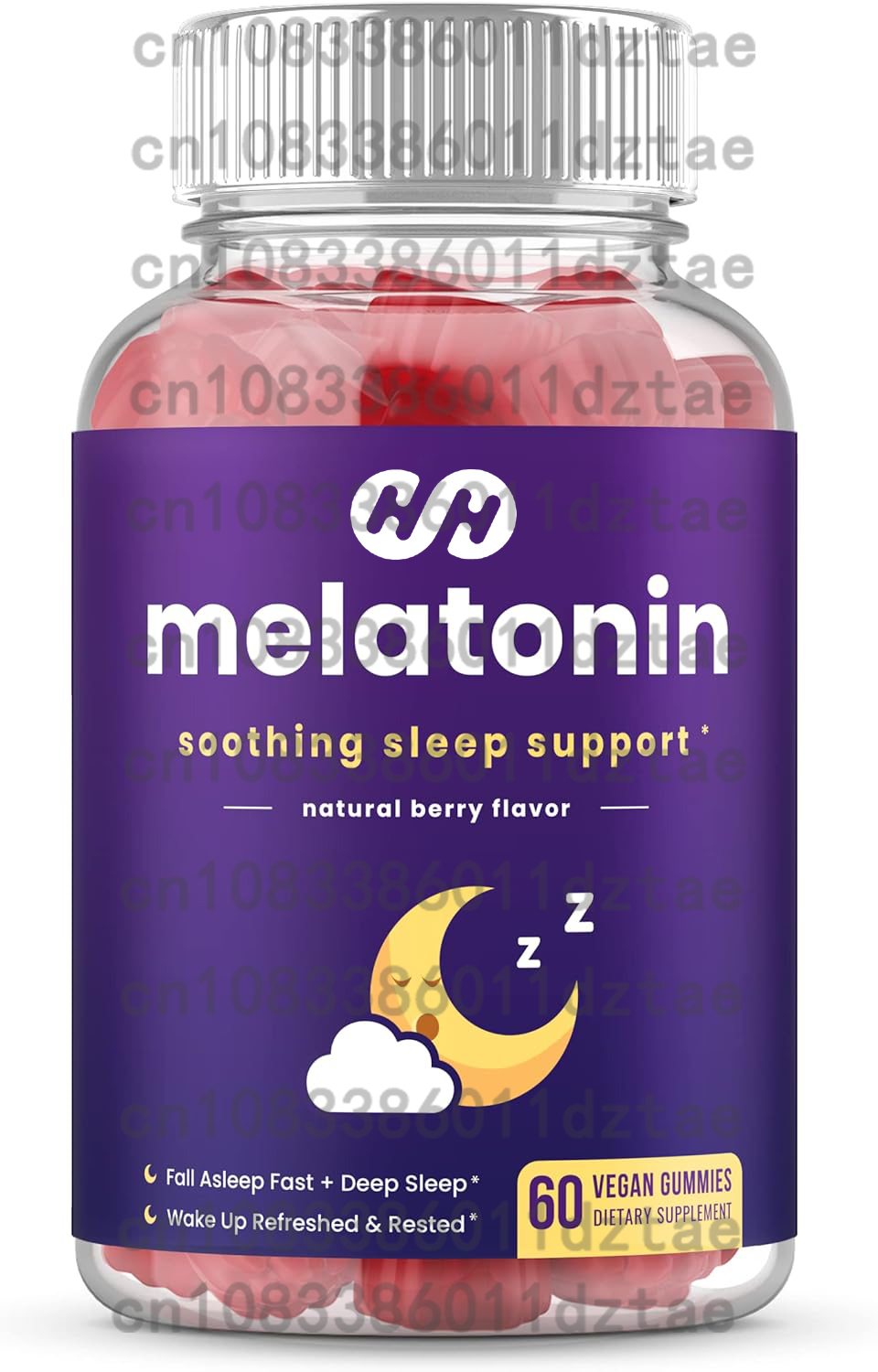 Melatonin Sleep Gummy - Gummies à la mélatonine - Aide