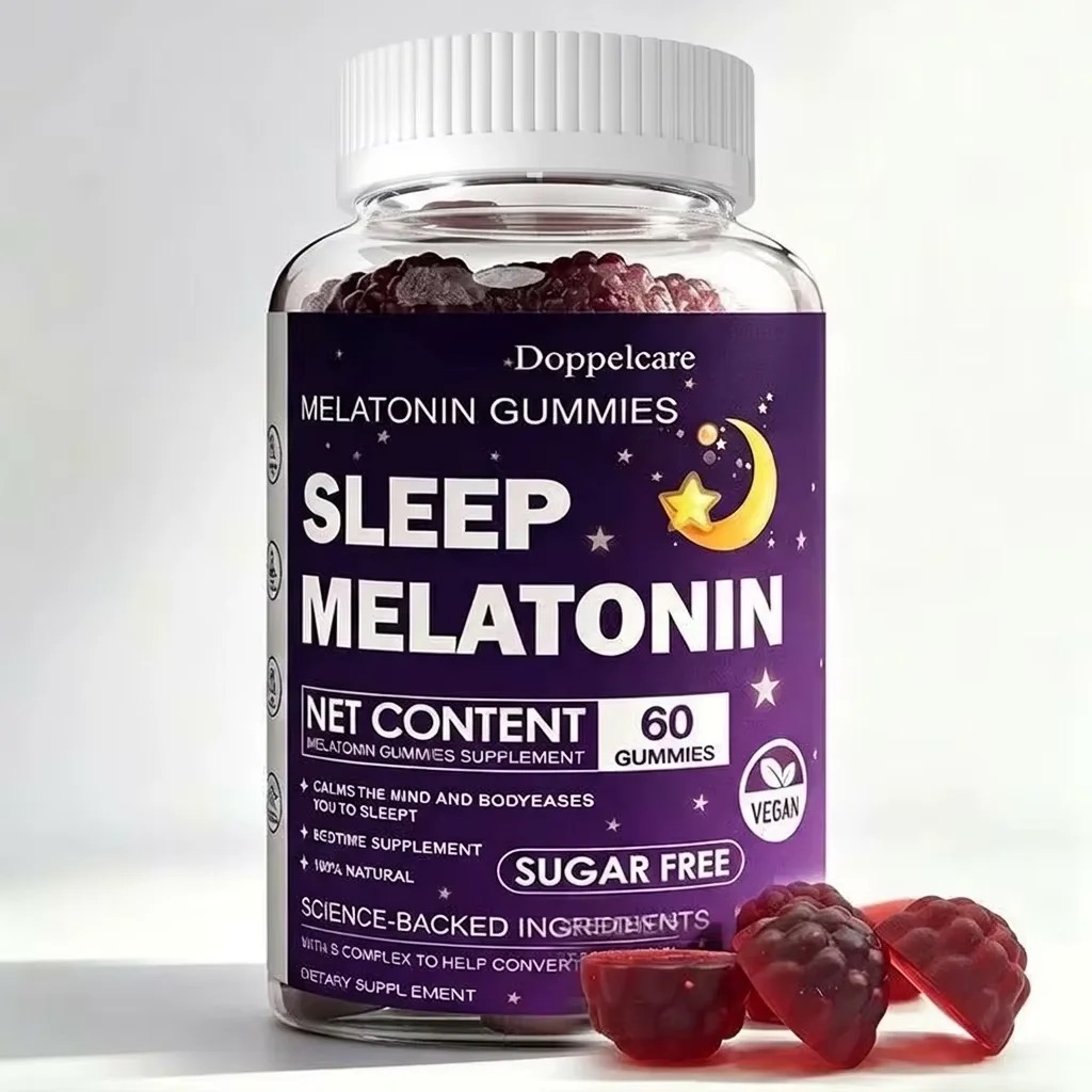 Melatonin Sleep Gummy - Gummies à la mélatonine 10MG, véganes,