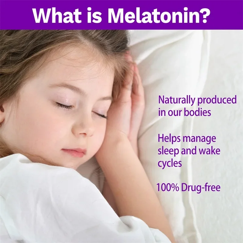 Gommes à la mélatonine 1 mg -  - Melatonin Sleep Gummy avis et prix