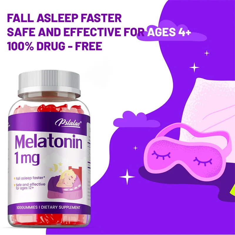 Gommes à la mélatonine 1 mg -  - Melatonin Sleep Gummy avis et prix