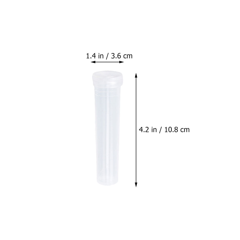 20 tubes transparents en plast - Nutrition & Fitness Class avis et prix