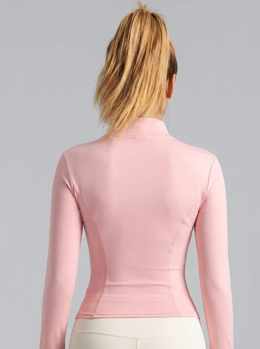 Nouvelle veste de yoga rose cl - Fitness & Nutrition Lab Zapopan avis et prix