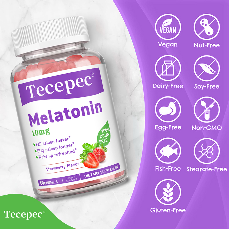 Les gommes de mélatonine 10 mg - Melatonin Sleep Gummy avis et prix