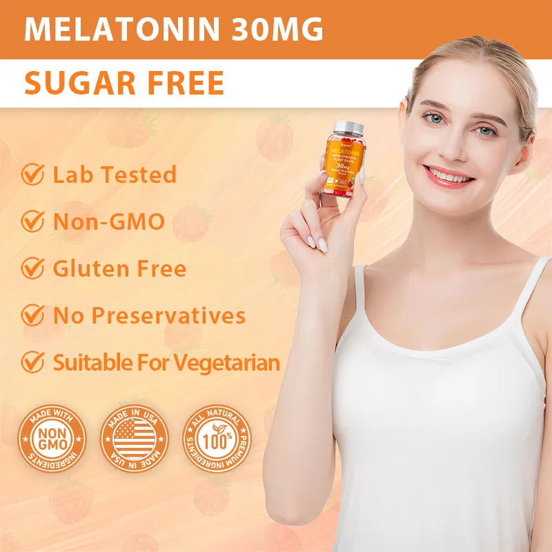 Mélatonine 30 mg - Apaise l'es - Melatonin Sleep Gummy avis et prix