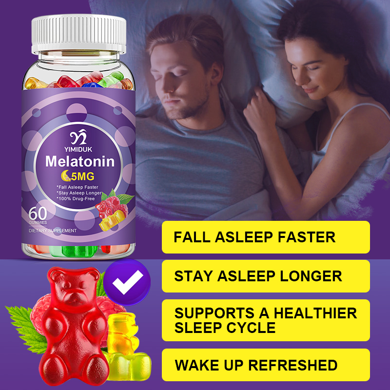 Gommes à la mélatonine 5 mg, f - Melatonin Sleep Gummy avis et prix