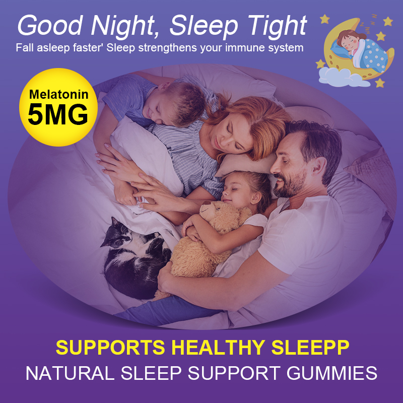 Gommes à la mélatonine 5 mg, f - Melatonin Sleep Gummy avis et prix