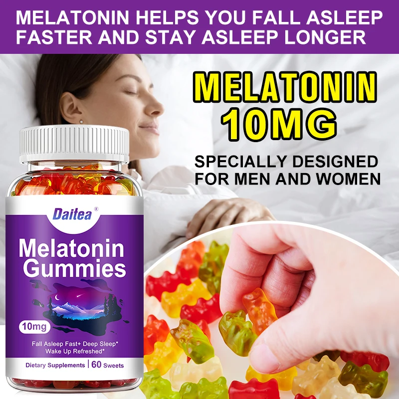 Complément de mélatonine 10 mg - Melatonin Sleep Gummy avis et prix