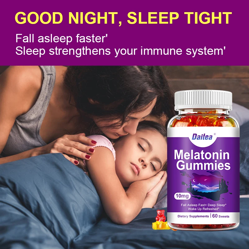 Complément de mélatonine 10 mg - Melatonin Sleep Gummy avis et prix