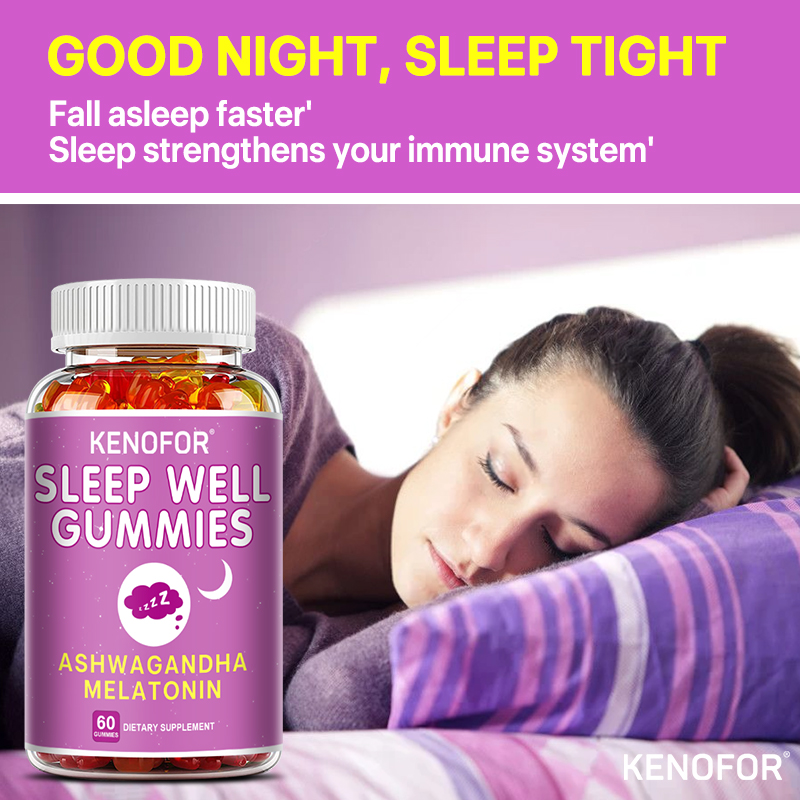 Mélatonine + Ashwagandha Gummi - Melatonin Sleep Gummy avis et prix