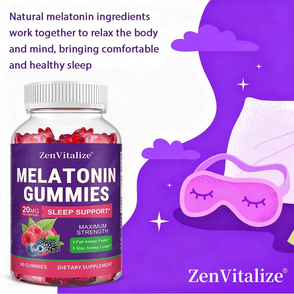 Gummies à la mélatonine pour a - Melatonin Sleep Gummy avis et prix