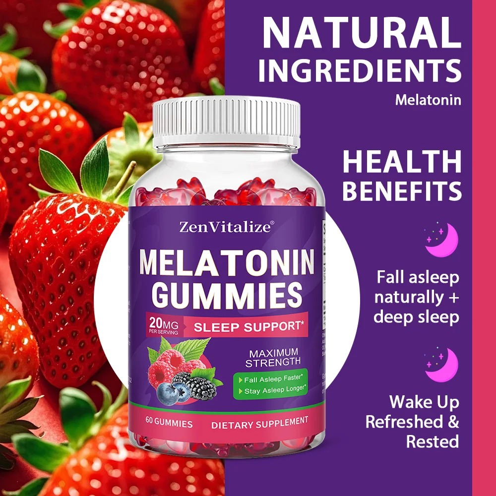 Gummies à la mélatonine pour a - Melatonin Sleep Gummy avis et prix