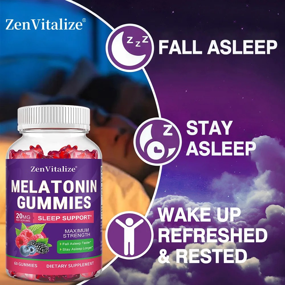 Gummies à la mélatonine pour a - Melatonin Sleep Gummy avis et prix
