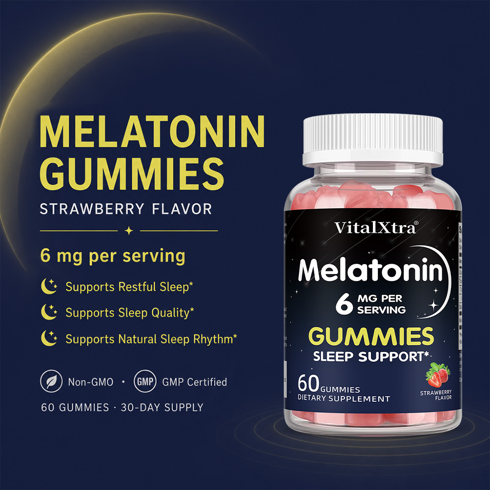 Gommes à la mélatonine 6 mg, s - Melatonin Sleep Gummy avis et prix