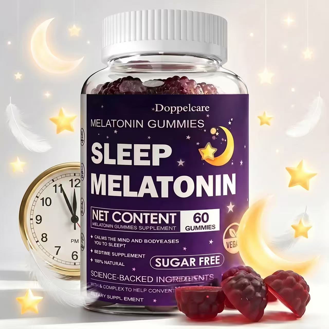 Gummies de mélatonine sans suc - Melatonin Sleep Gummy avis et prix