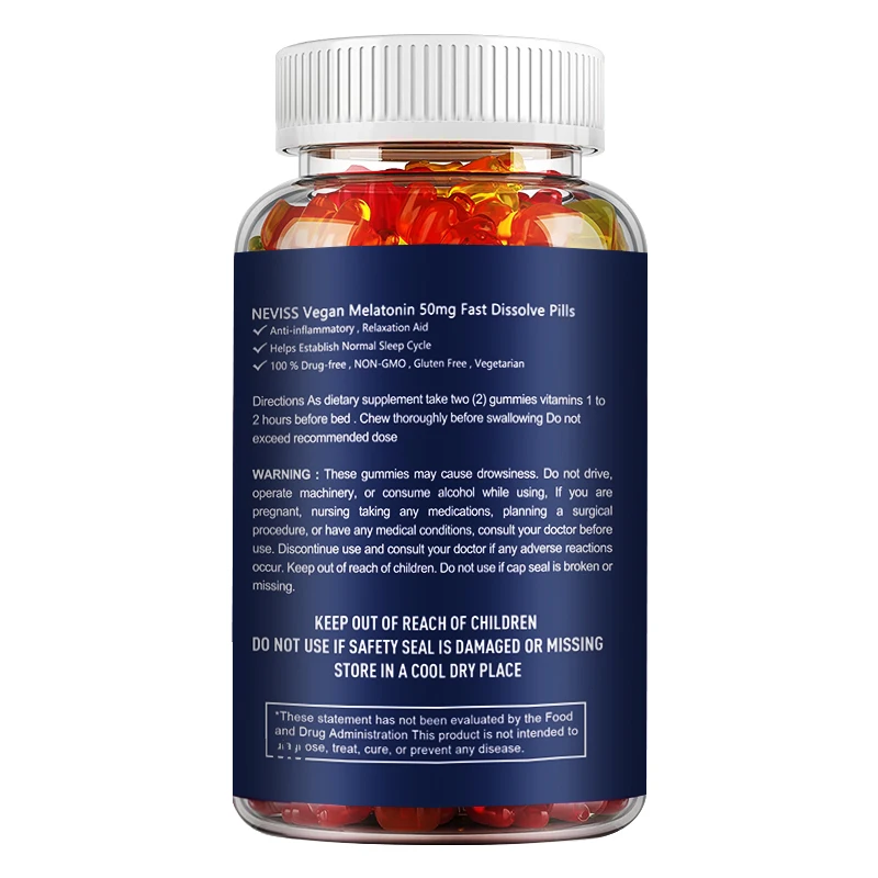 Gummies à la mélatonine 50 mg  - Melatonin Sleep Gummy avis et prix
